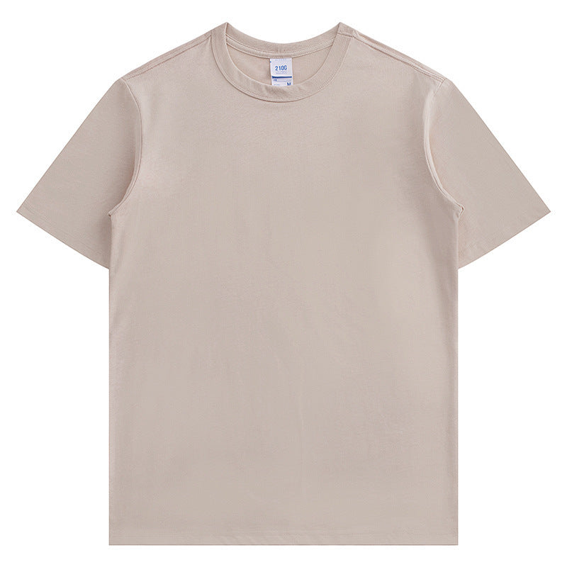 Basic short-sleeved cotton t-shirt