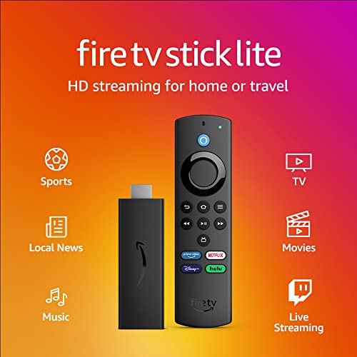 Amazon Fire TV Stick Lite, HD streaming device, Alexa Voice Remote, smart home controls, free and live TV streaming, affordable streaming stick, Fire TV Stick Lite features, best streaming device 2024, easy setup streaming stick, streaming device for smart home