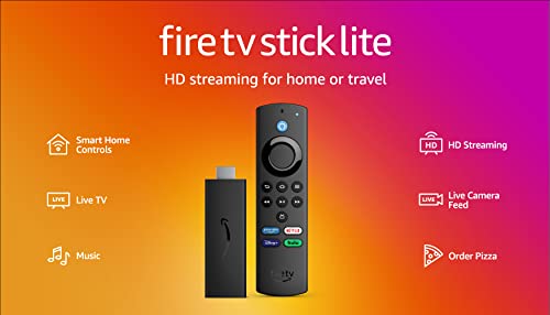 Amazon Fire TV Stick Lite, HD streaming device, Alexa Voice Remote, smart home controls, free and live TV streaming, affordable streaming stick, Fire TV Stick Lite features, best streaming device 2024, easy setup streaming stick, streaming device for smart home