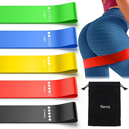 Resistance bands, set of 5 bands