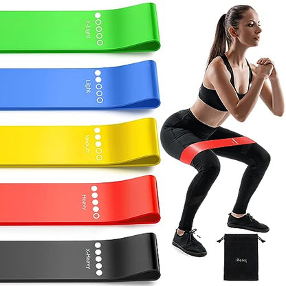 Resistance bands, set of 5 bands