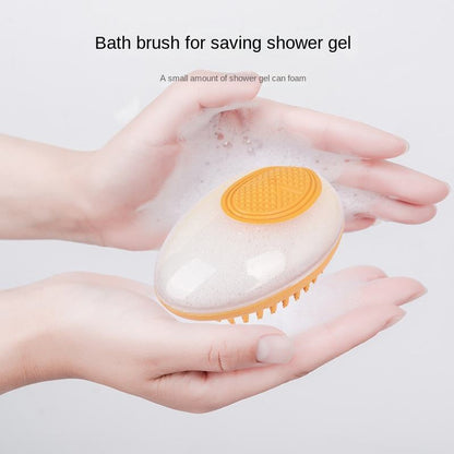 2 in 1 Bath Brush for Dogs and Cats