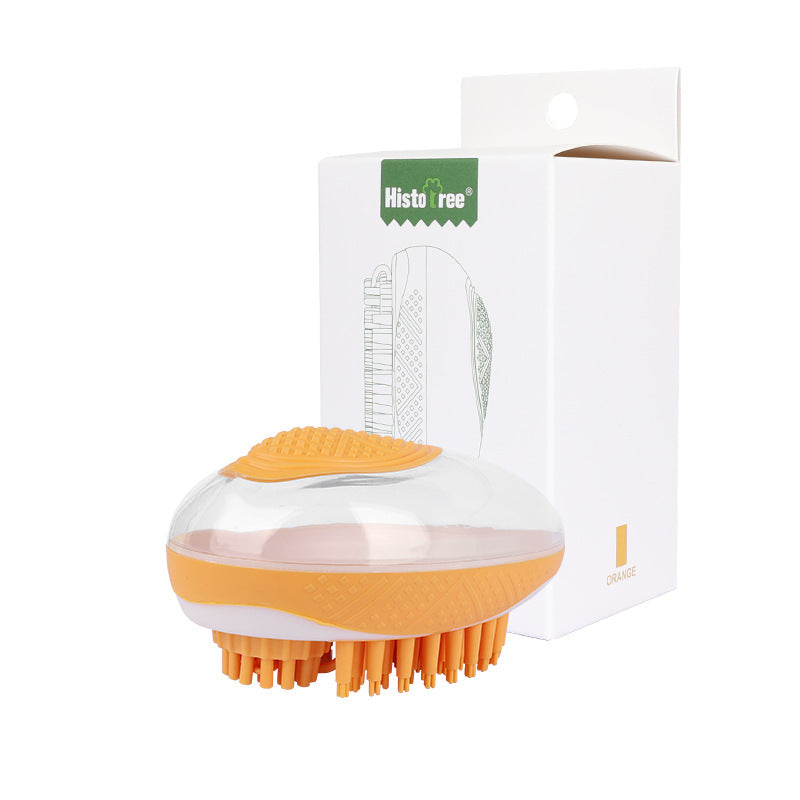 2 in 1 Bath Brush for Dogs and Cats